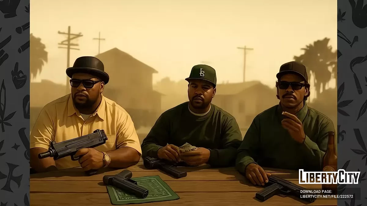 Layar Pemuatan & Tag Geng Baru / GTA San Andreas