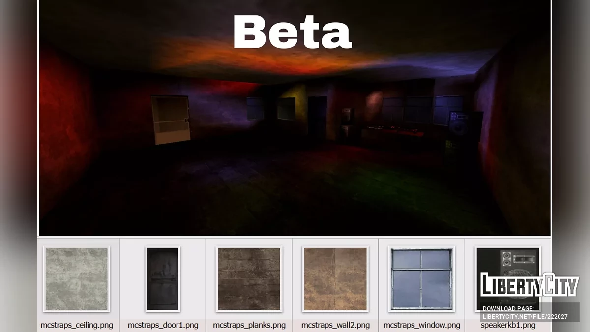 Beta textures for the interior of OG Loc's house / GTA San Andreas