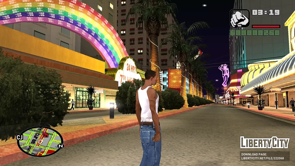 RealMapPaths (Radar) / GTA San Andreas