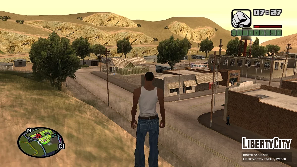 RealMapPaths (Radar) / GTA San Andreas