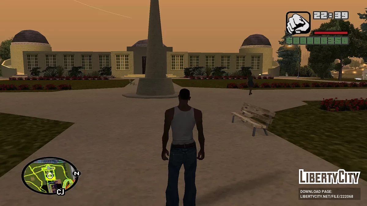 RealMapPaths (Radar) / GTA San Andreas