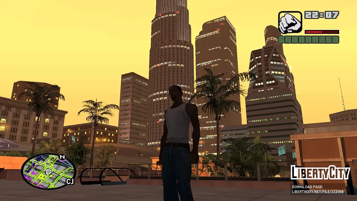 RealMapPaths (Radar) / GTA San Andreas