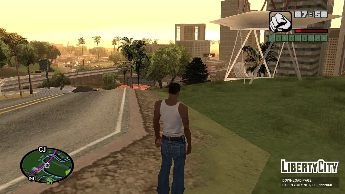 RealMapPaths (Radar) / GTA San Andreas