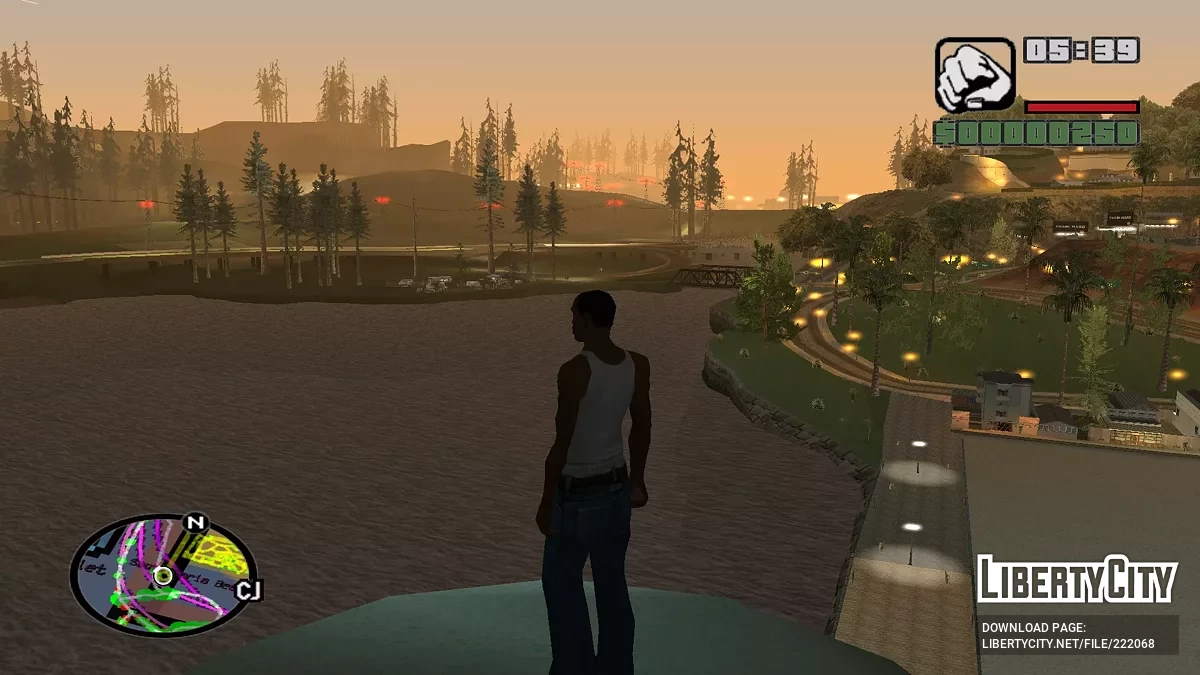 RealMapPaths (Radar) / GTA San Andreas