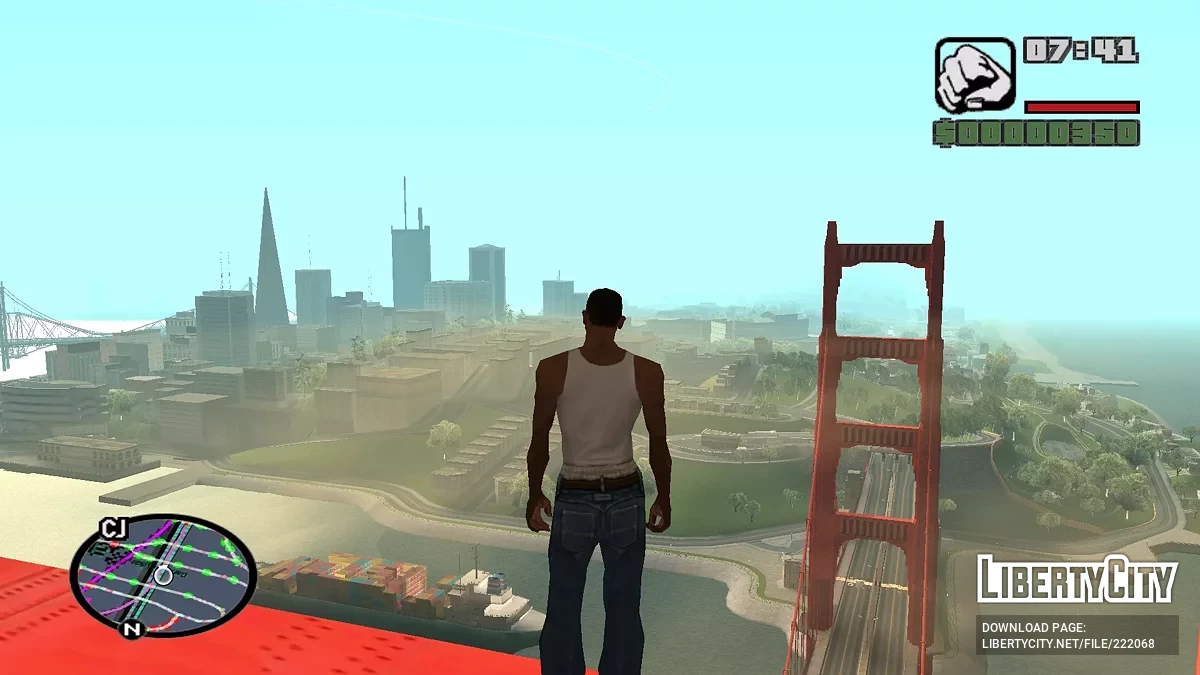 RealMapPaths (Radar) / GTA San Andreas