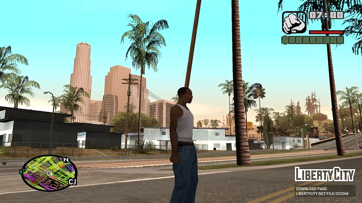 RealMapPaths (Radar) / GTA San Andreas