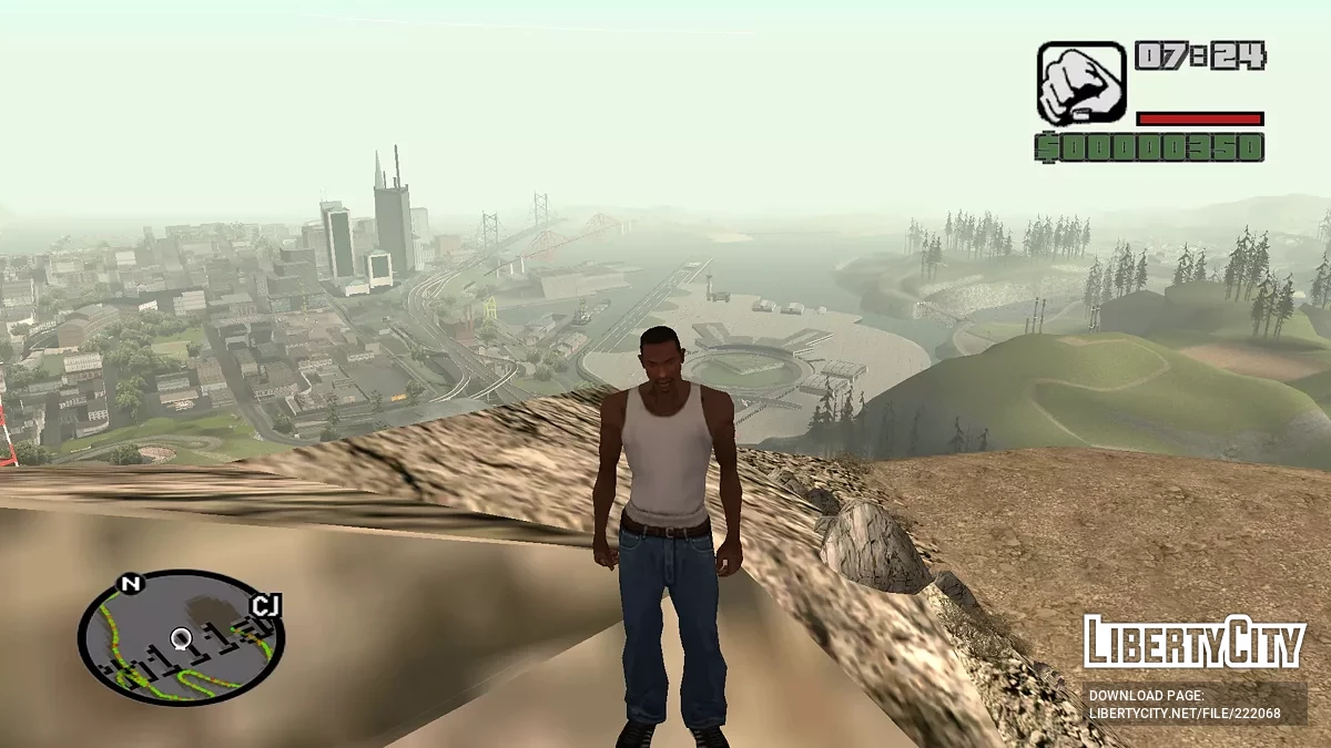 RealMapPaths (Radar) / GTA San Andreas