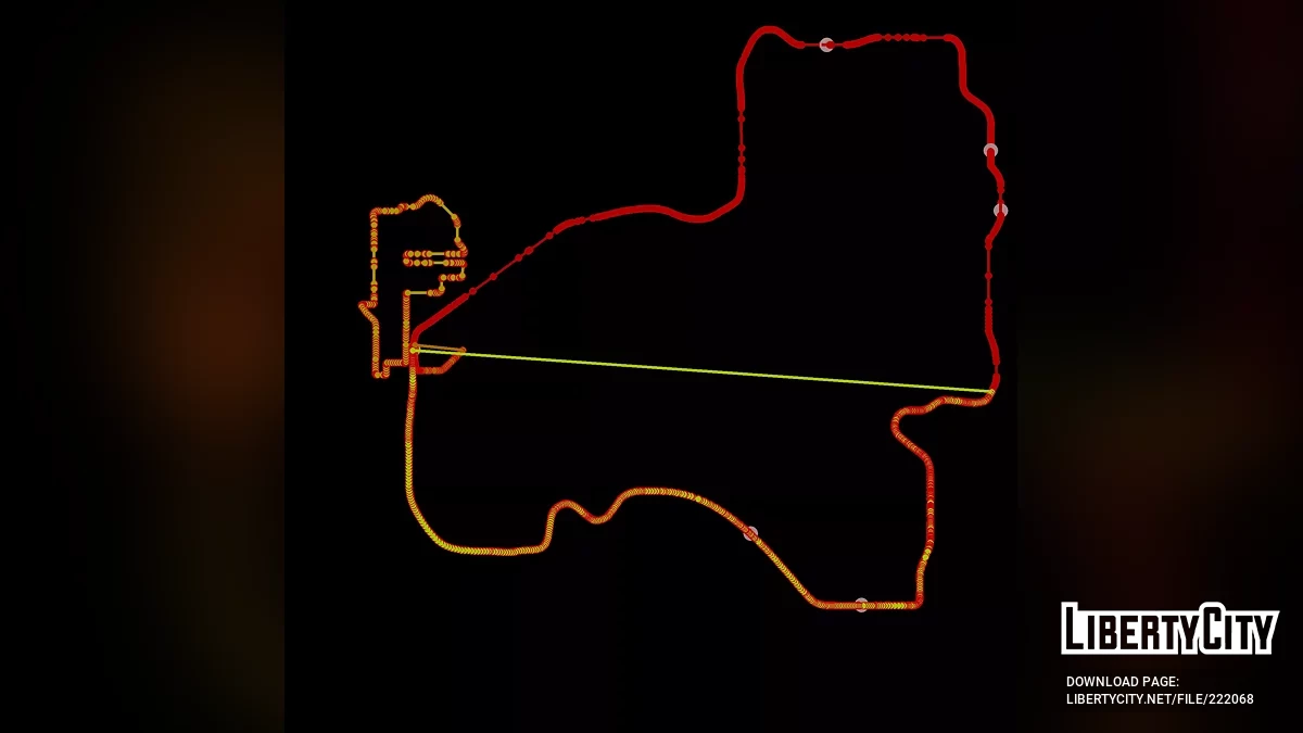 RealMapPaths (Radar) / GTA San Andreas