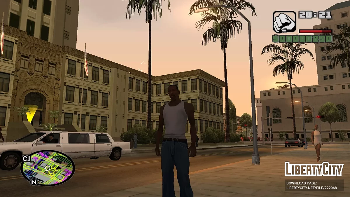RealMapPaths (Radar) / GTA San Andreas