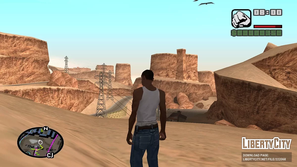 RealMapPaths (Radar) / GTA San Andreas