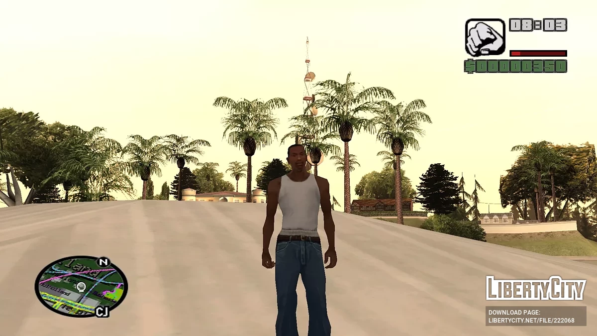 RealMapPaths (Radar) / GTA San Andreas