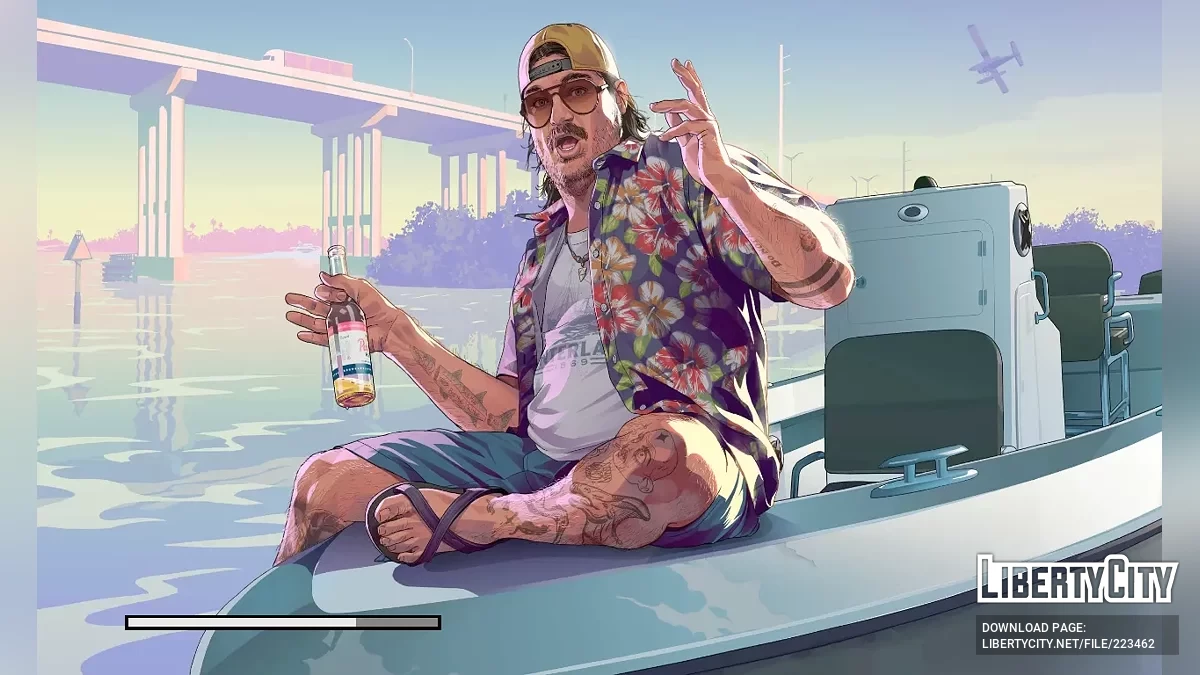 GTA 6 Головне меню фону та екрани завантаження / GTA San Andreas