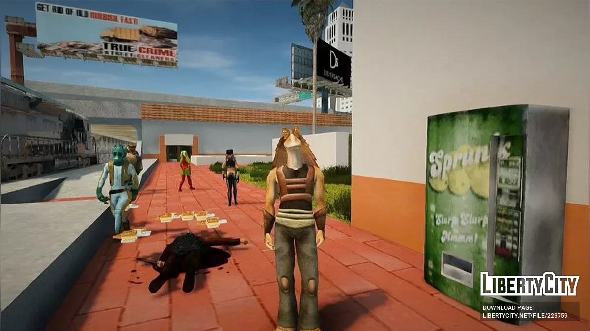 Crédits impériaux de Star Wars / GTA San Andreas