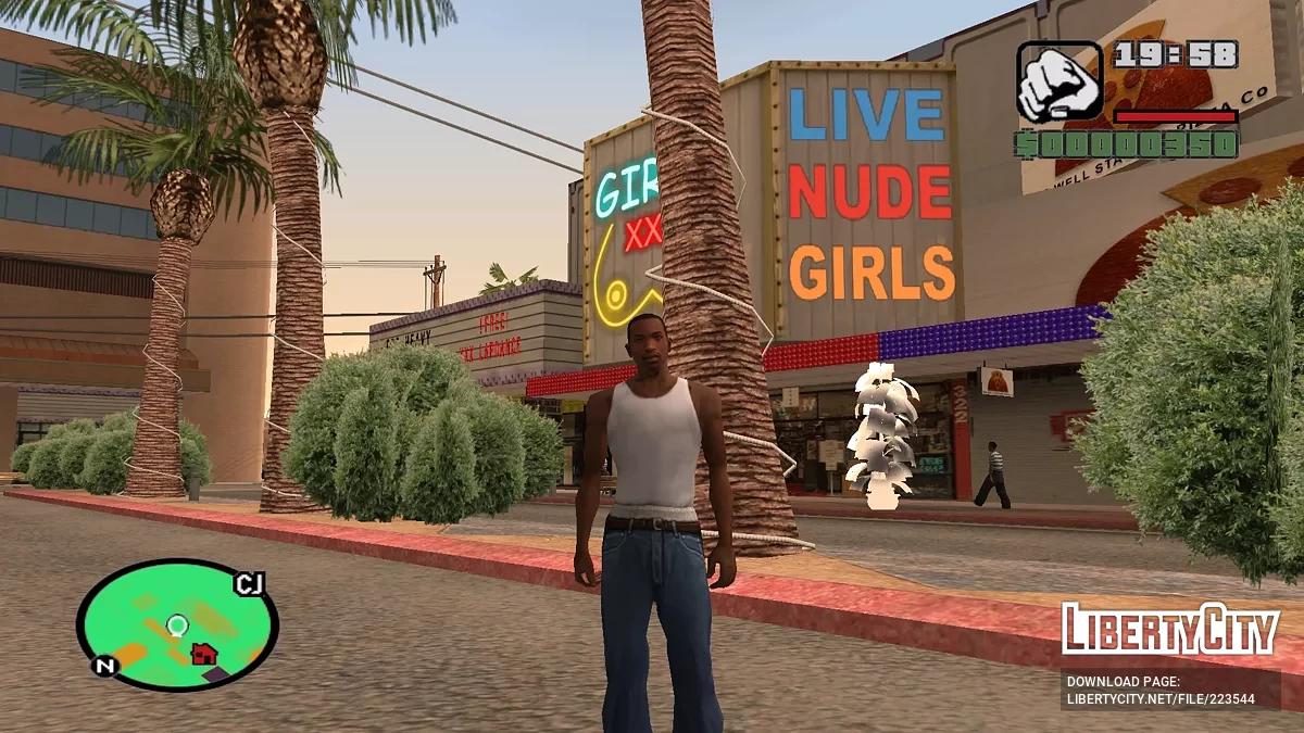 HeightmapColorized (radar) / GTA San Andreas
