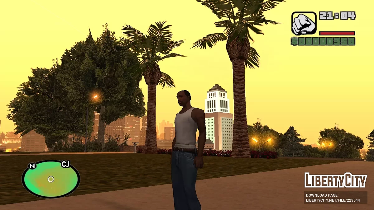 HeightmapColorized (radar) / GTA San Andreas
