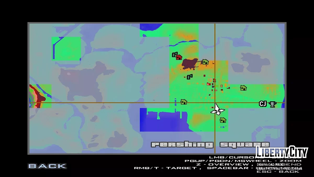 HeightmapColorized (radar) / GTA San Andreas
