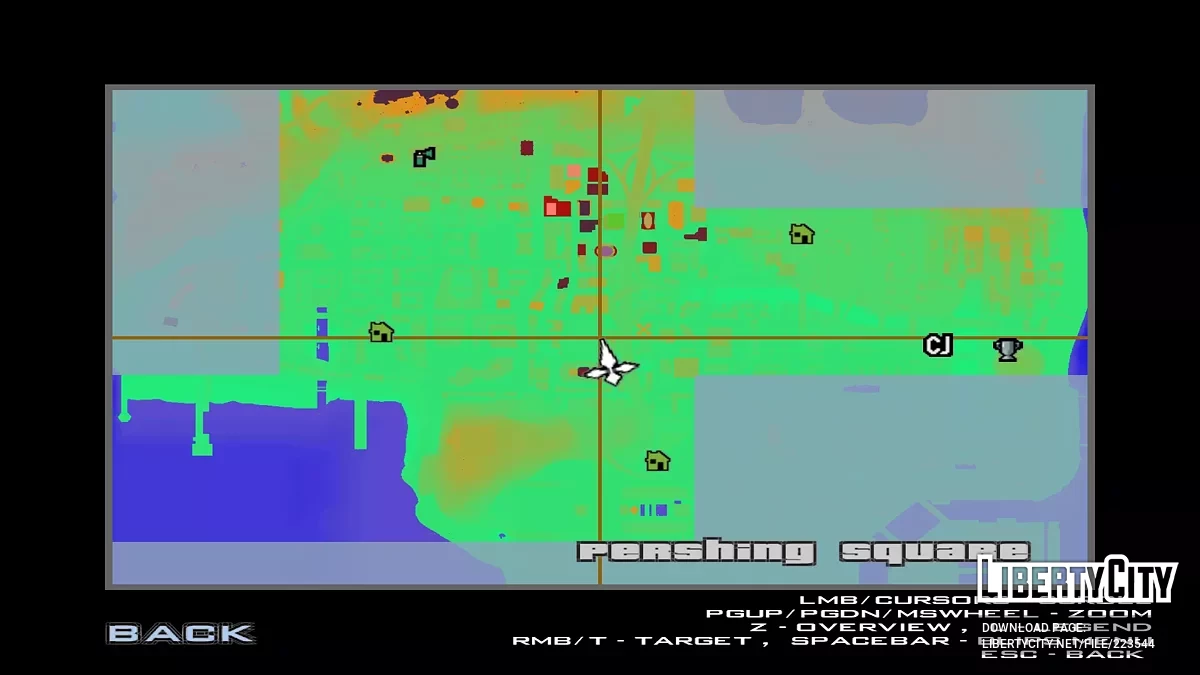 HeightmapColorized (radar) / GTA San Andreas