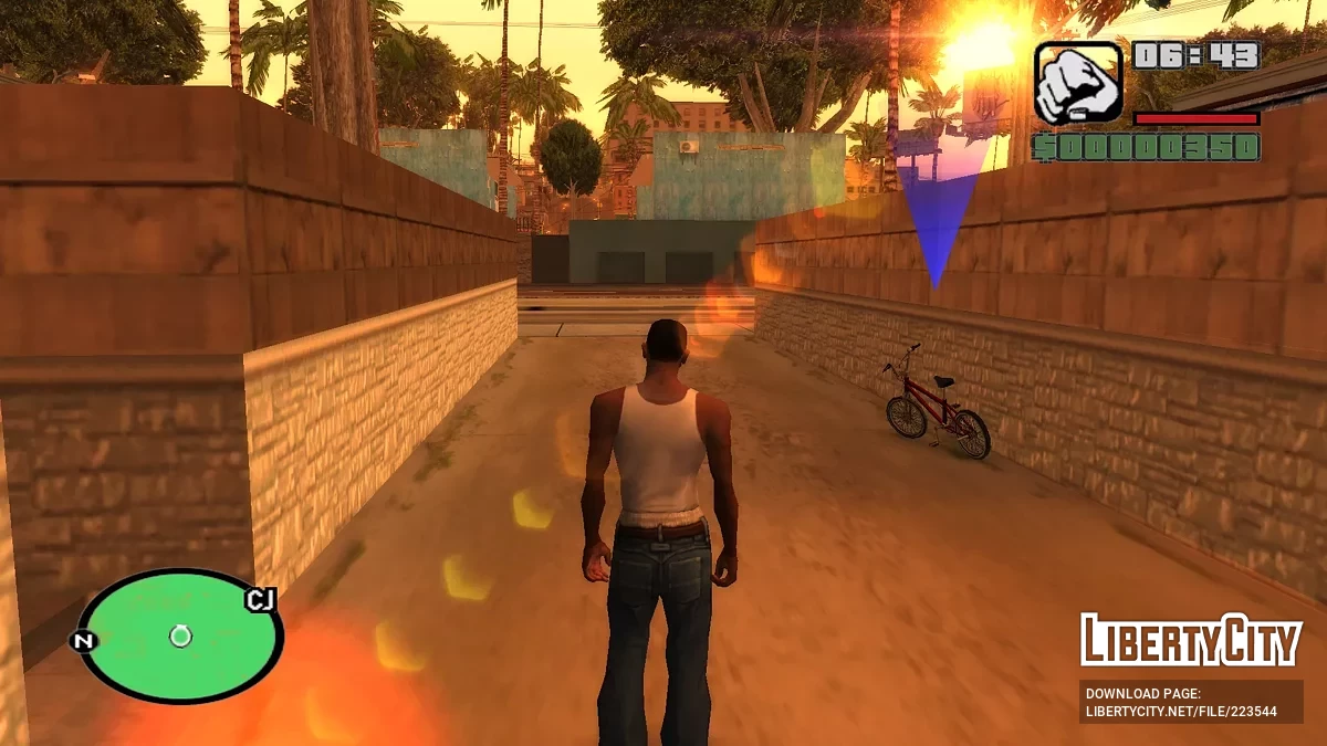 HeightmapColorized (radar) / GTA San Andreas