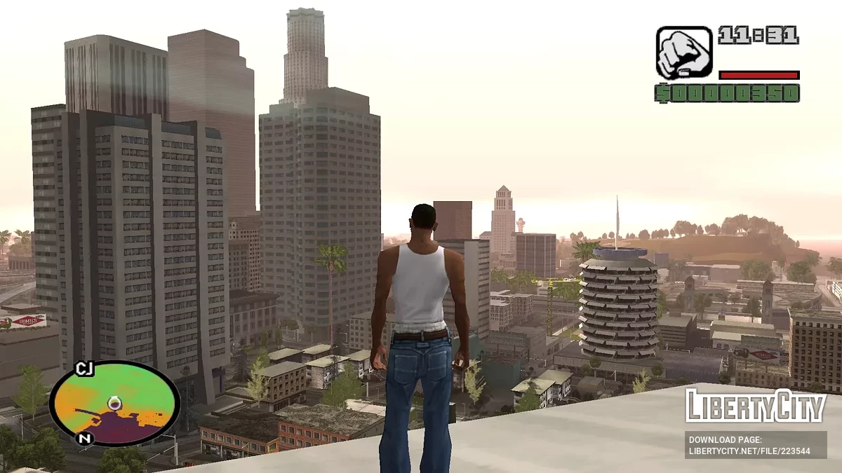 HeightmapColorized (radar) / GTA San Andreas