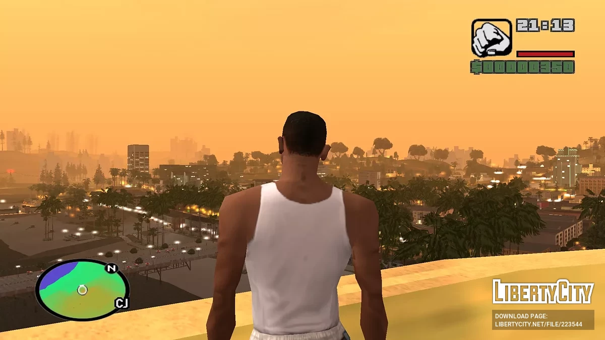 HeightmapColorized (radar) / GTA San Andreas