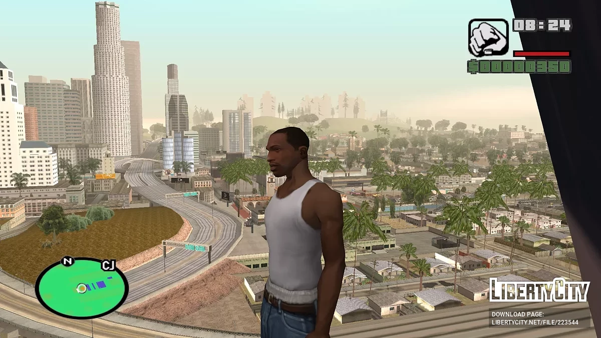 HeightmapColorized (radar) / GTA San Andreas