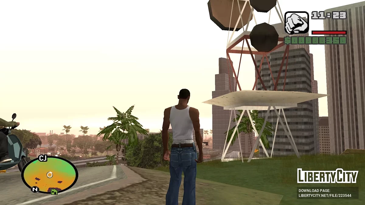 HeightmapColorized (radar) / GTA San Andreas