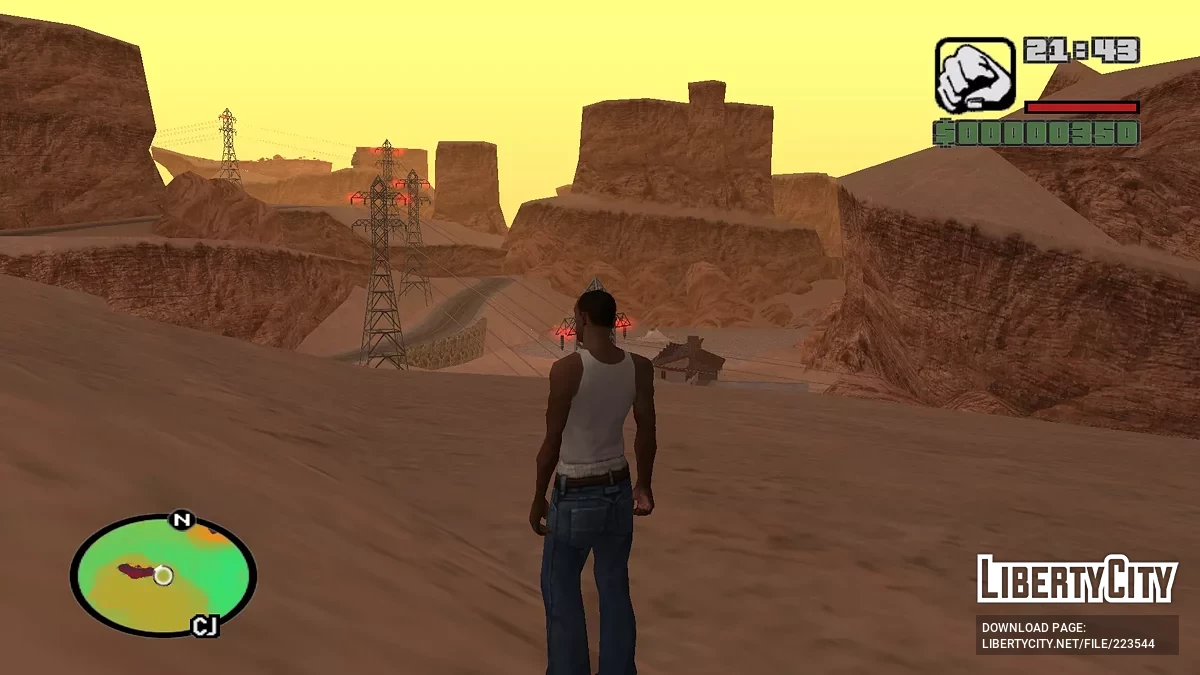 HeightmapColorized (radar) / GTA San Andreas