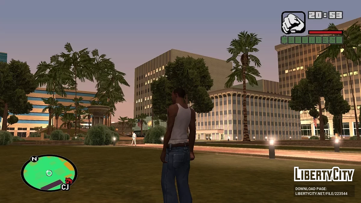 HeightmapColorized (radar) / GTA San Andreas