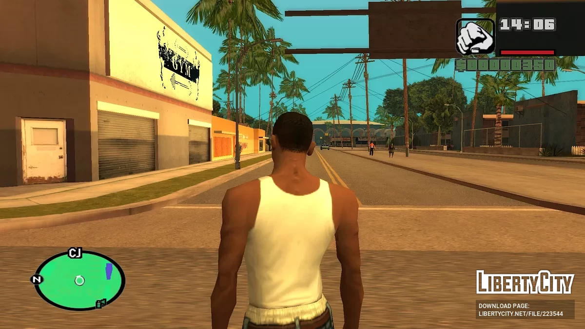 HeightmapColorized (radar) / GTA San Andreas