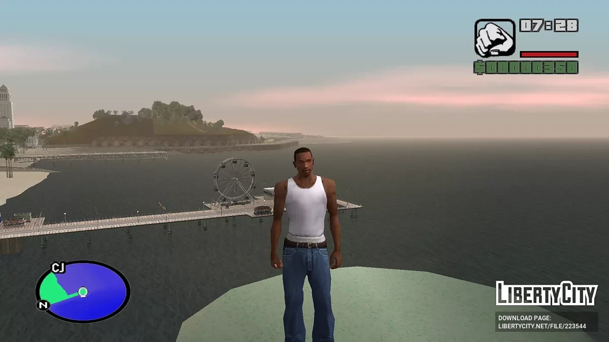 HeightmapColorized (radar) / GTA San Andreas