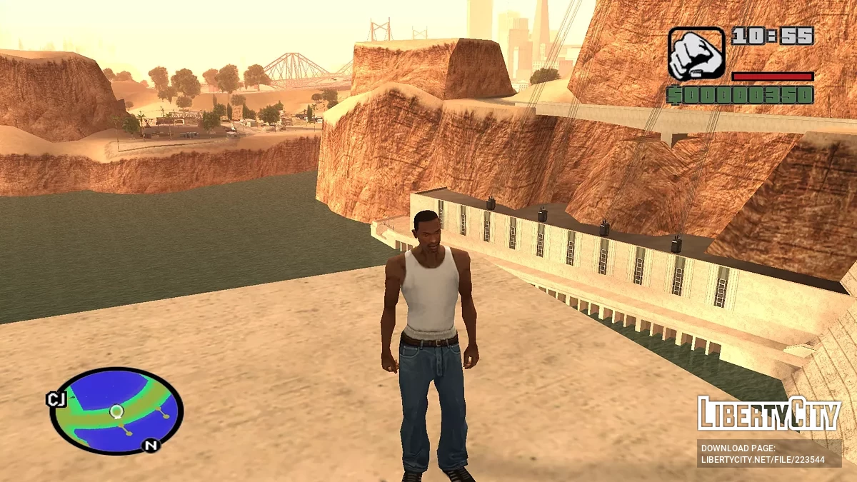 HeightmapColorized (radar) / GTA San Andreas