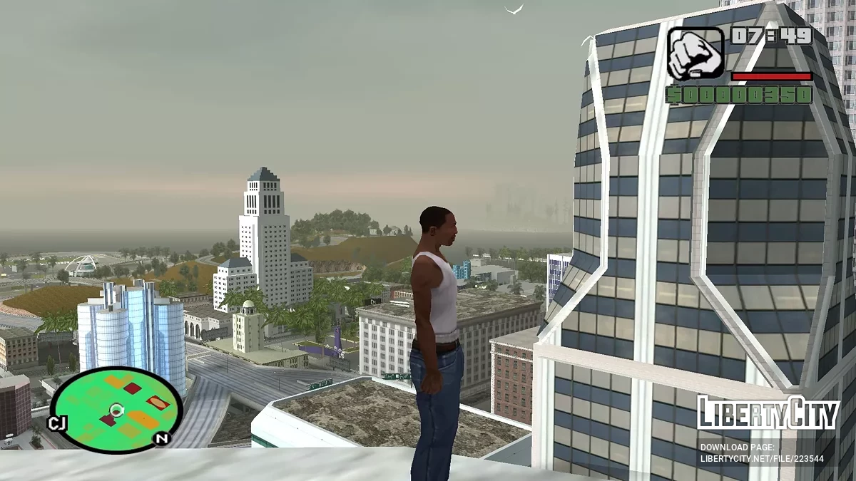 HeightmapColorized (radar) / GTA San Andreas
