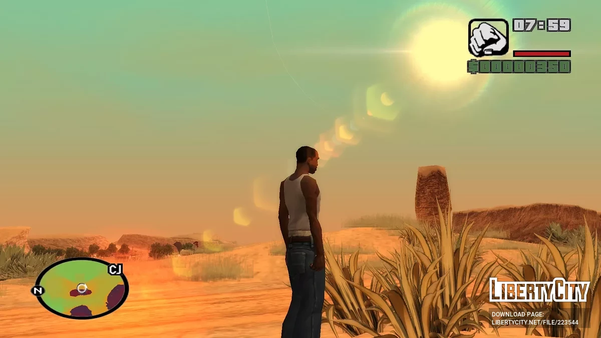 HeightmapColorized (radar) / GTA San Andreas
