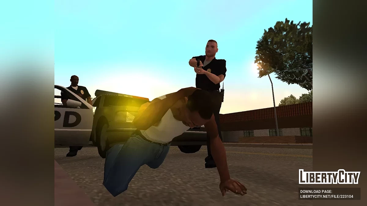 Правильні персонажі катсцен / GTA San Andreas