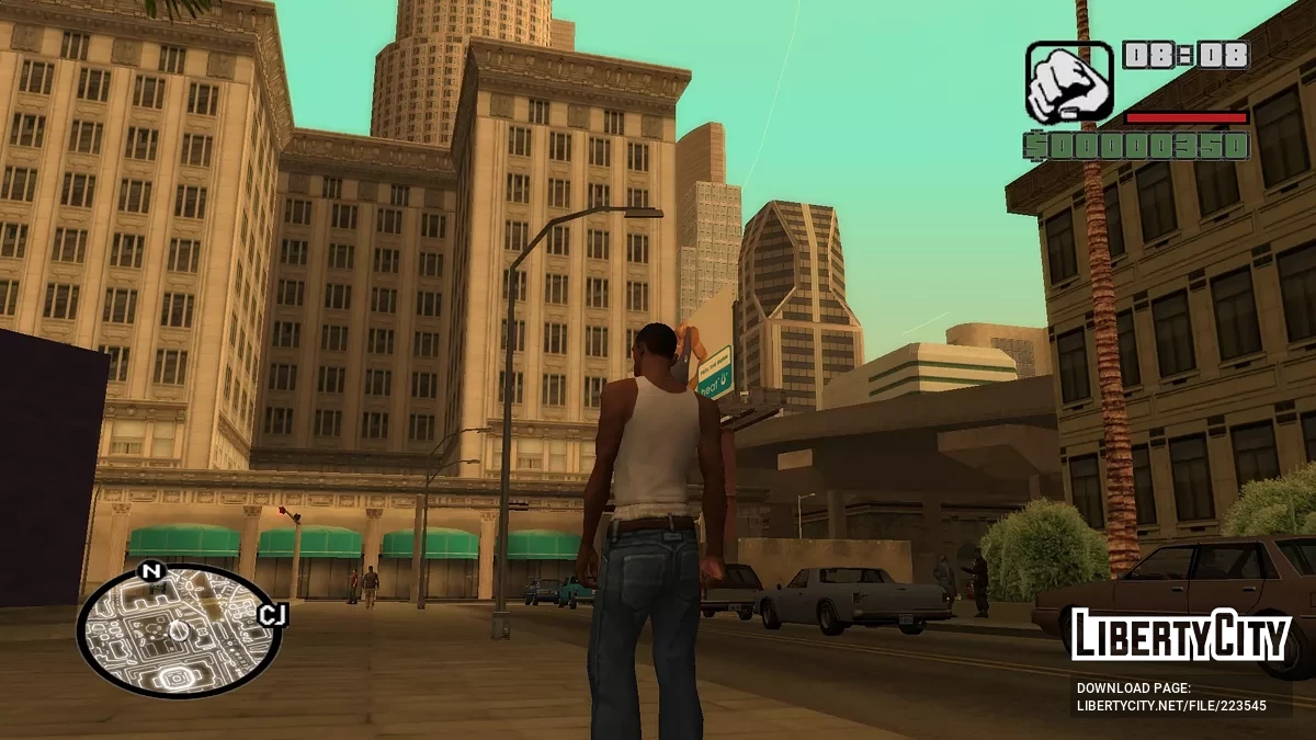 Прозорі ізолінії (радар) / GTA San Andreas
