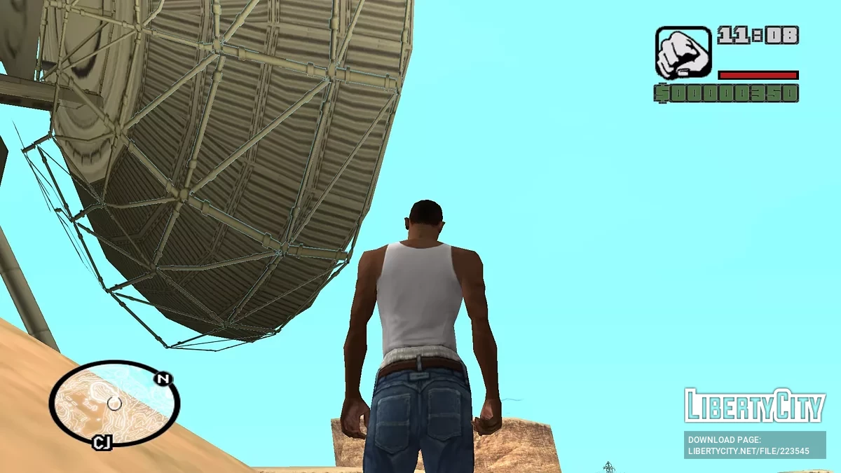 Прозорі ізолінії (радар) / GTA San Andreas