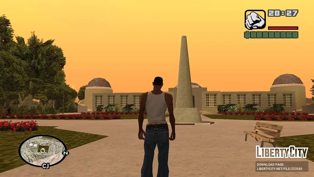 Прозорі ізолінії (радар) / GTA San Andreas