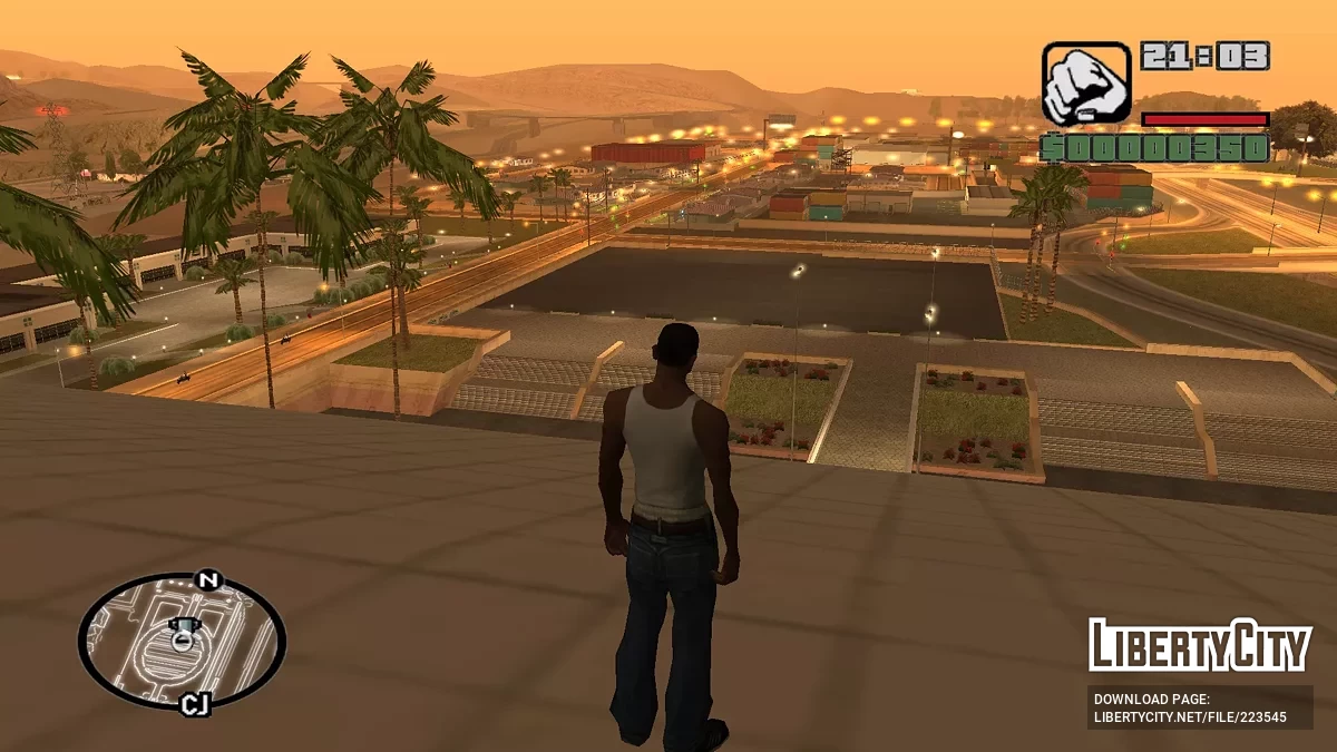 Прозорі ізолінії (радар) / GTA San Andreas