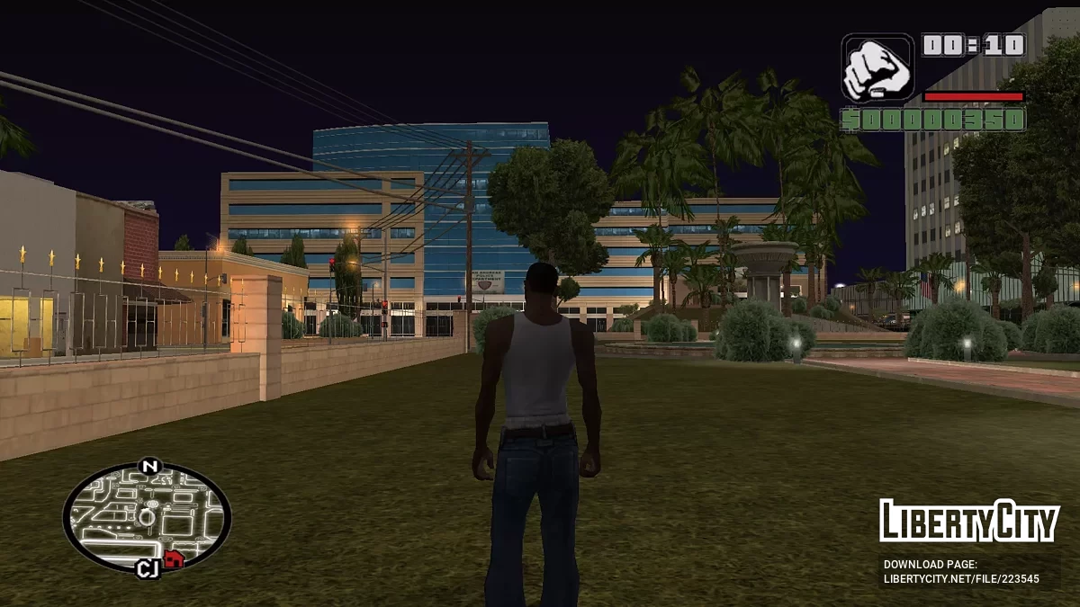 Прозорі ізолінії (радар) / GTA San Andreas