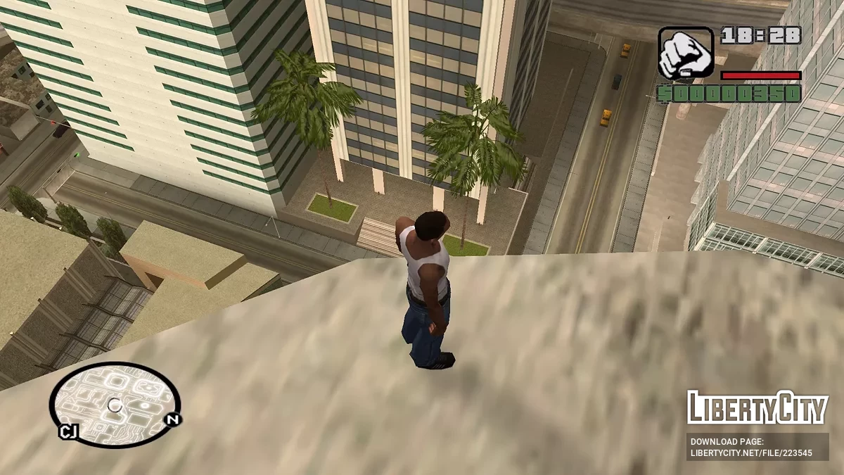 Прозорі ізолінії (радар) / GTA San Andreas
