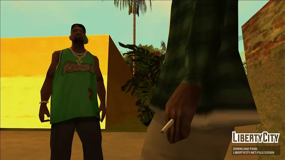 Yeni sigara ve joint / GTA San Andreas