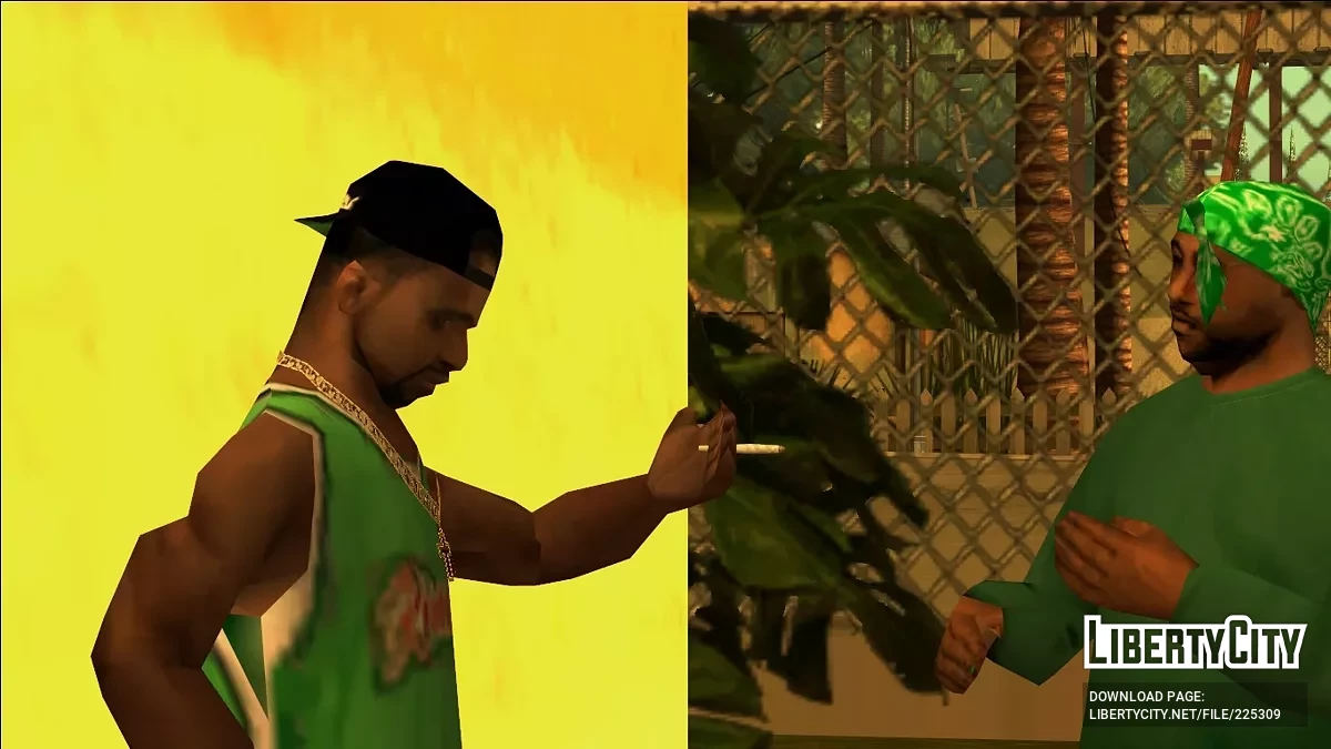 Yeni sigara ve joint / GTA San Andreas