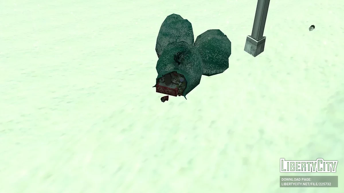 Мішок для сміття для зимового моду / GTA San Andreas