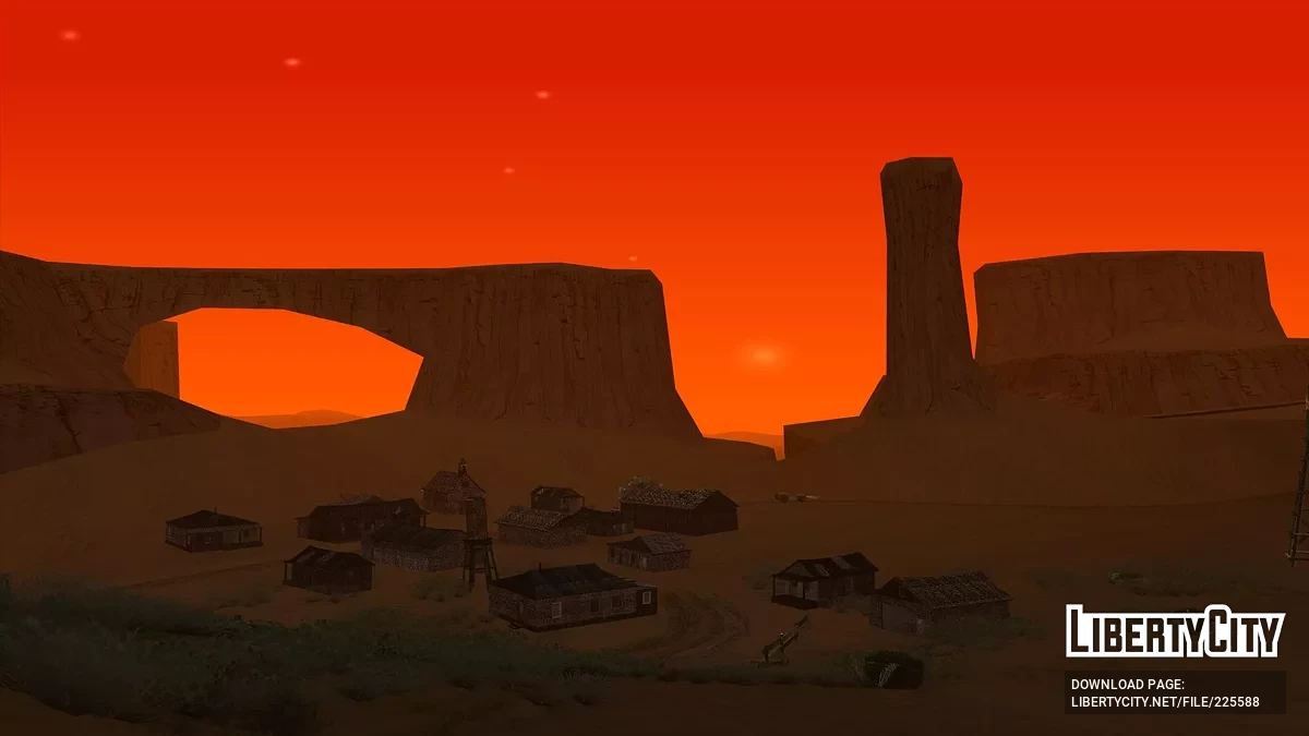 Texturas de Deserto Atualizadas / GTA San Andreas