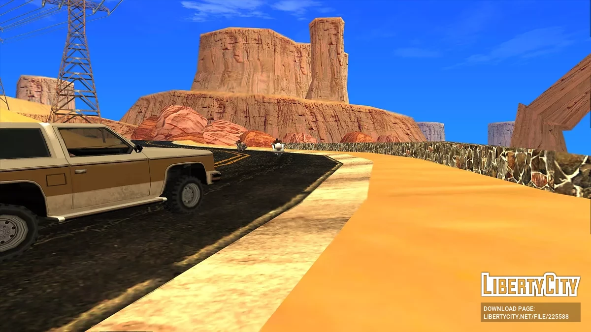 Texturas de Deserto Atualizadas / GTA San Andreas