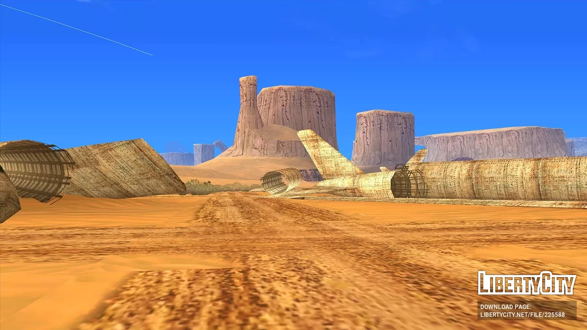 Texturas de Deserto Atualizadas / GTA San Andreas