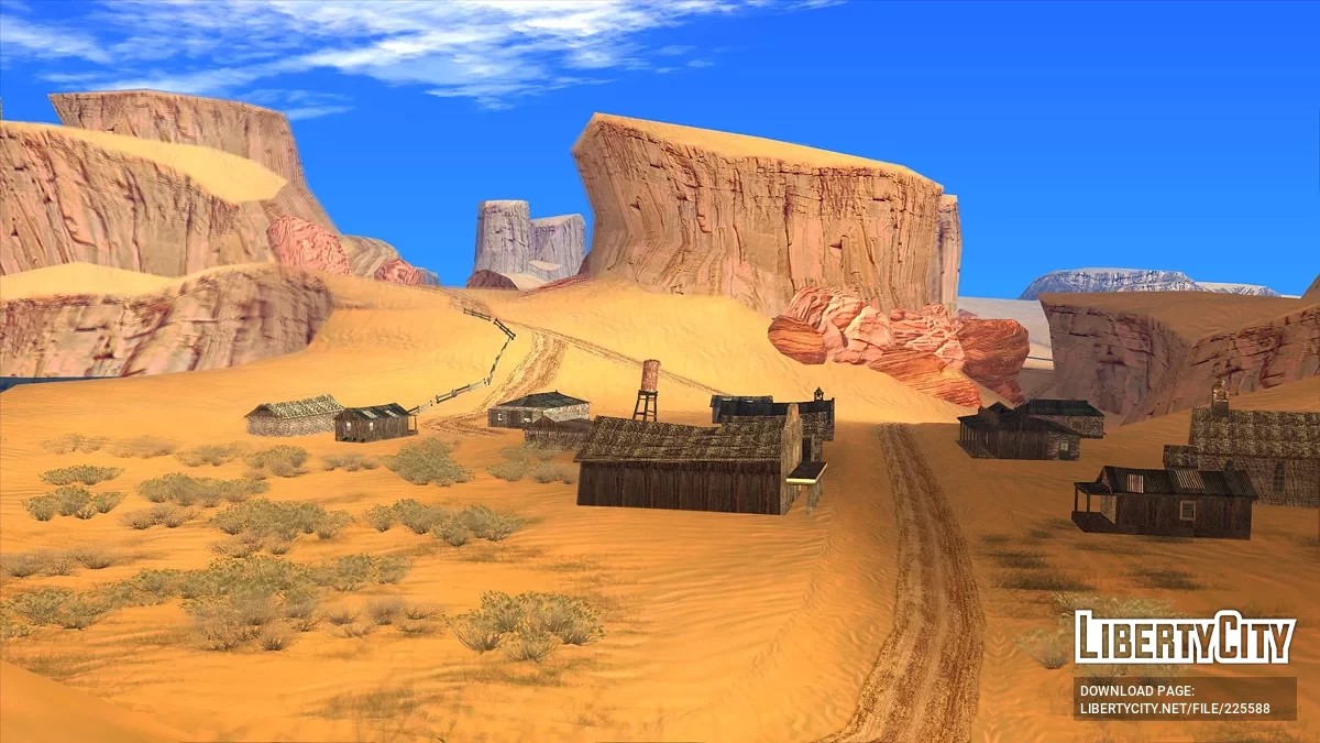 Texturas de Deserto Atualizadas / GTA San Andreas