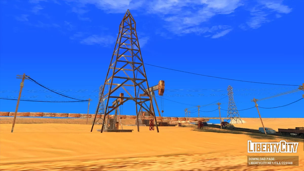 Texturas de Deserto Atualizadas / GTA San Andreas
