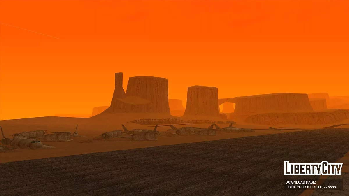 Texturas de Deserto Atualizadas / GTA San Andreas