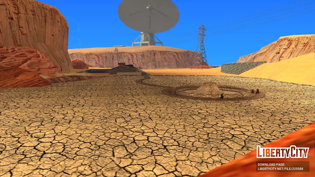Texturas de Deserto Atualizadas / GTA San Andreas